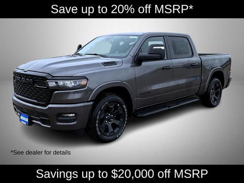 Granite Crystal Metallic Clearcoat 2026 RAM 1500 Big Horn/Lone Star