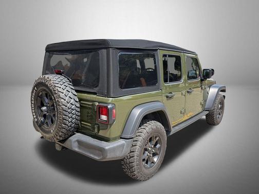 Sarge Green Clearcoat 2022 Jeep Wrangler Willys