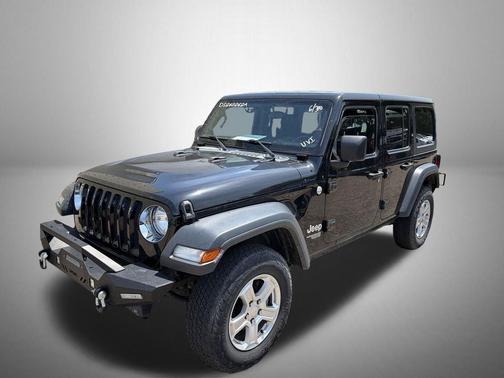 Black Clearcoat 2019 Jeep Wrangler Unlimited Sport