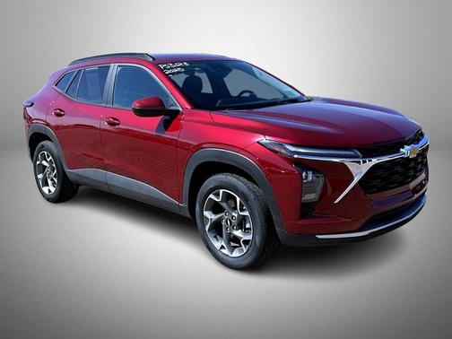 Crimson Metallic 2025 Chevrolet Trax LT