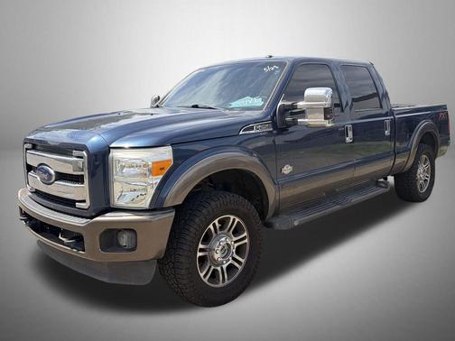 Blue Jeans Metallic 2016 Ford F-250 King Ranch