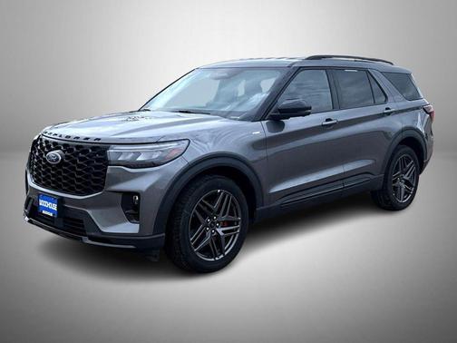 Gray Metallic 2025 Ford Explorer ST-Line
