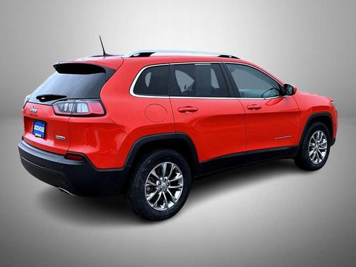 Spitfire Orange Clearcoat 2021 Jeep Cherokee Latitude Lux