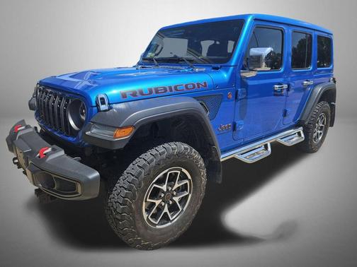 Hydro Blue Pearl Coat 2024 Jeep Wrangler Rubicon