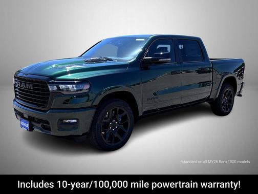 Serrano Green Metallic 2026 RAM 1500 Laramie
