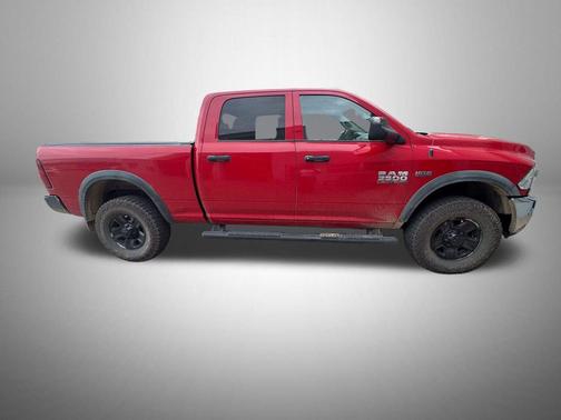 Flame Red Clearcoat 2017 RAM 3500 Tradesman Crew Cab 4x4 6'4' Box