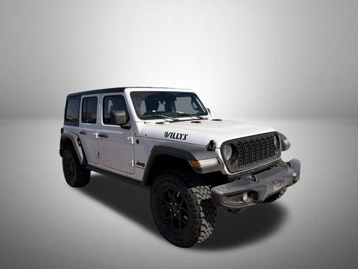 Bright White Clearcoat 2025 Jeep Wrangler Willys