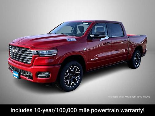 Molten Red Pearlcoat 2026 RAM 1500 Laramie