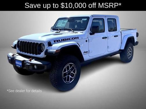Bright White Clearcoat 2026 Jeep Gladiator Rubicon