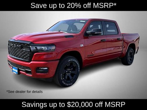 Molten Red Pearlcoat 2026 RAM 1500 Big Horn/Lone Star