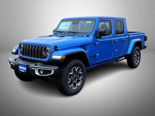 Hydro Blue Pearlcoat 2026 Jeep Gladiator Sahara 4x4