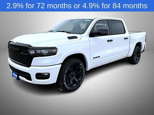 Bright White Clearcoat 2026 RAM 1500 Big Horn/Lone Star