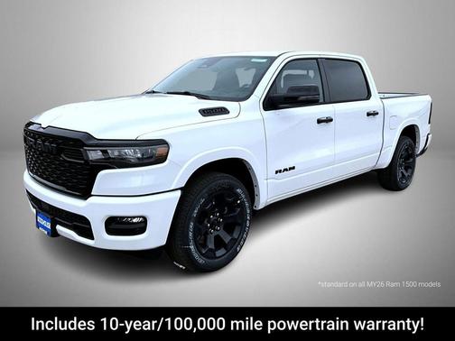 Bright White Clearcoat 2026 RAM 1500 Big Horn/Lone Star