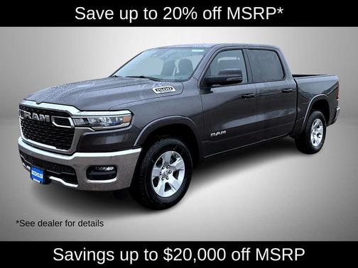 Granite Crystal Metallic Clearcoat 2026 RAM 1500 Big Horn/Lone Star