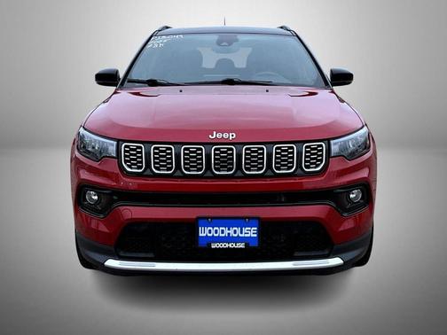 Red Hot Pearlcoat 2025 Jeep Compass Limited