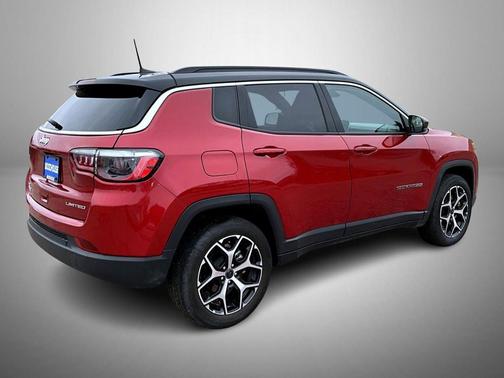 Red Hot Pearlcoat 2025 Jeep Compass Limited