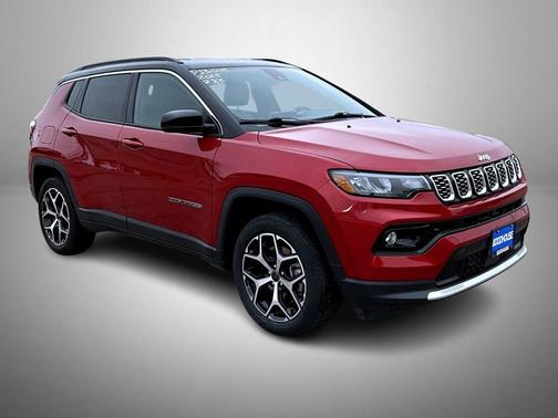 Red Hot Pearlcoat 2025 Jeep Compass Limited