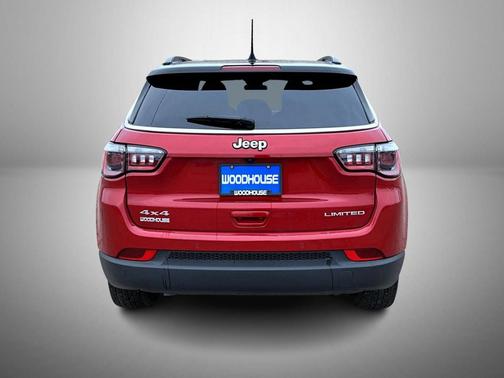 Red Hot Pearlcoat 2025 Jeep Compass Limited