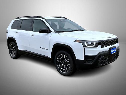 Bright White Clearcoat 2026 Jeep Cherokee Laredo 4x4