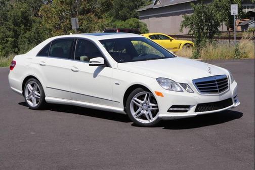 White 2012 Mercedes-Benz E-Class E 350 Luxury 4dr Sedan