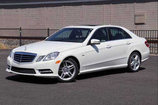 White 2012 Mercedes-Benz E-Class E 350 Luxury 4dr Sedan