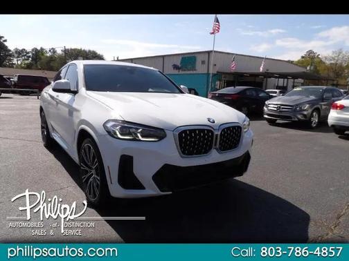 White 2022 BMW X4 xDrive30i
