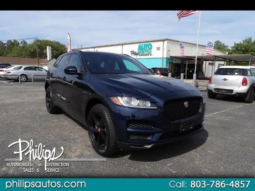 Dark Blue 2020 Jaguar F-PACE Premium P250 AWD Automatic