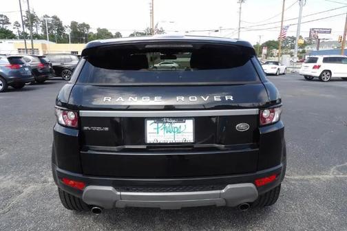 Black 2015 Land Rover Range Rover Evoque Pure Plus