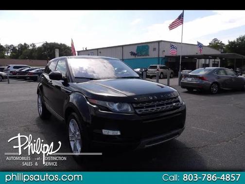 Black 2015 Land Rover Range Rover Evoque Pure Plus
