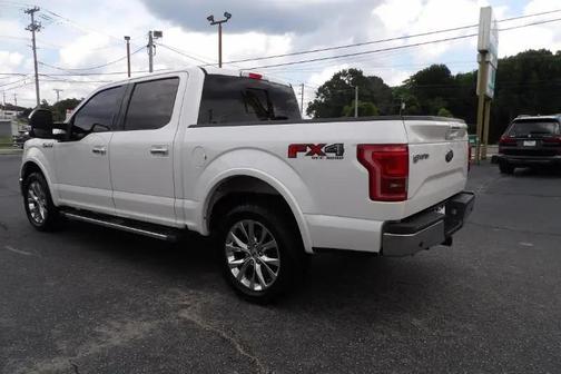White Platinum Metallic Tri-Coat 2017 Ford F-150 Lariat