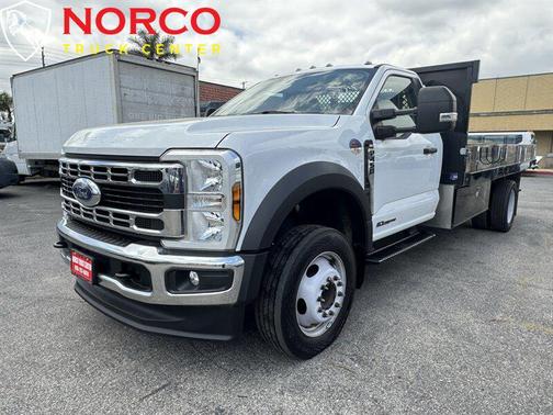 Oxford White 2024 Ford F-450 16' STAKEBED