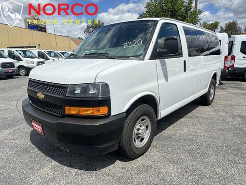 Summit White 2021 Chevrolet Express 3500 RWD 3500 Regular Wheelbase LS