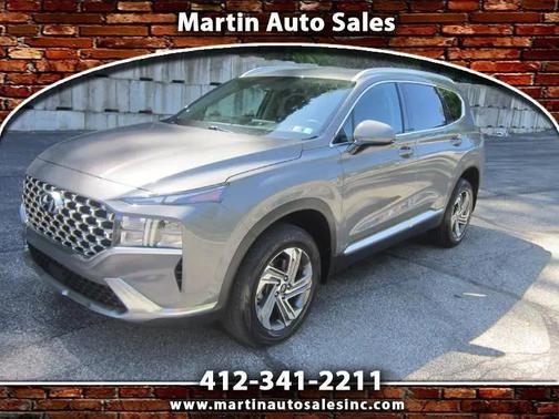 Hampton Gray 2021 Hyundai SANTA FE SEL 2.4