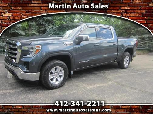 Green 2020 GMC Sierra 1500 SLE