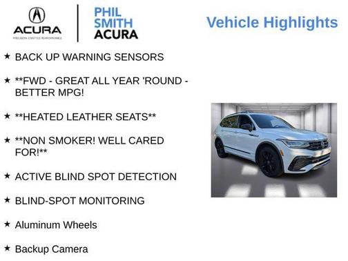 2022 Volkswagen Tiguan 2.0T SE R-Line Black