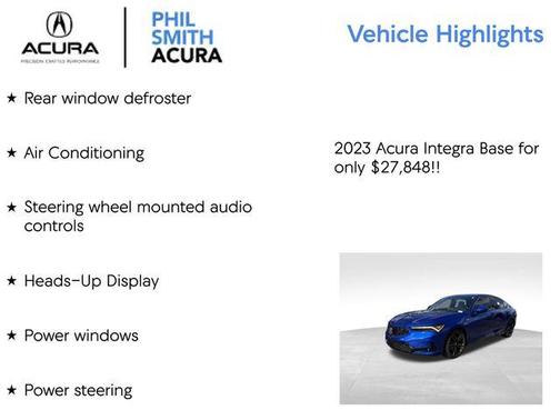 2023 Acura Integra A-SPEC Technology
