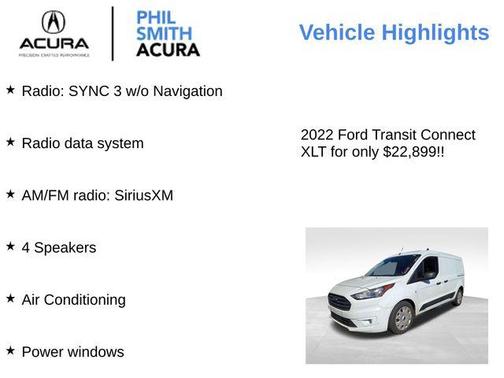 2022 Ford Transit Connect XLT