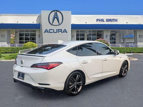 Platinum White Pearl 2023 Acura Integra A-SPEC Technology