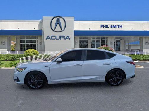 Platinum White Pearl 2023 Acura Integra A-SPEC Technology