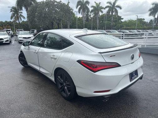 Platinum White Pearl 2024 Acura Integra A-SPEC