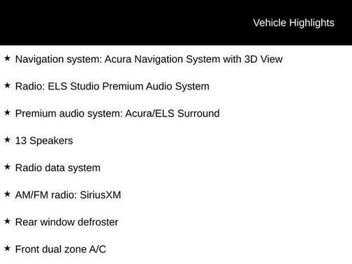 2022 Acura TLX Technology