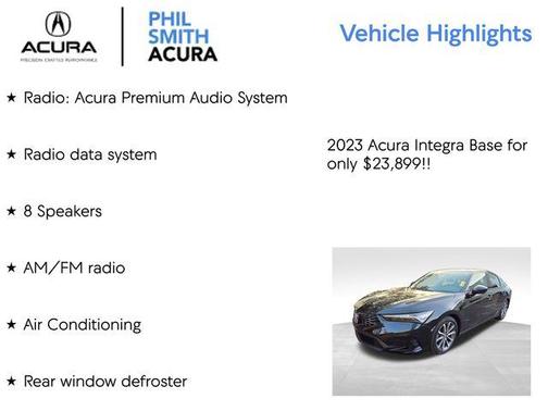 2023 Acura Integra Base
