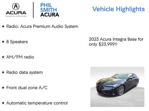 2023 Acura Integra Base