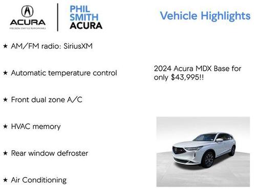 2024 Acura MDX Technology Package