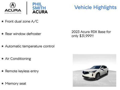 2023 Acura RDX Technology Package