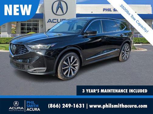 Majestic Black Pearl 2026 Acura MDX Technology Package