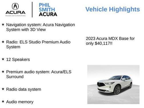 2023 Acura MDX Technology Package