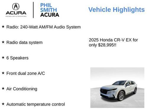 2025 Honda CR-V EX 2WD