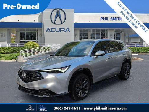 Solar Silver Metallic 2025 Acura ADX A-Spec