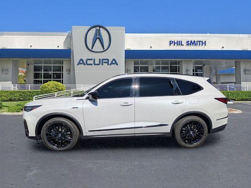 Platinum White Pearl 2026 Acura MDX A-SPEC Advance Package